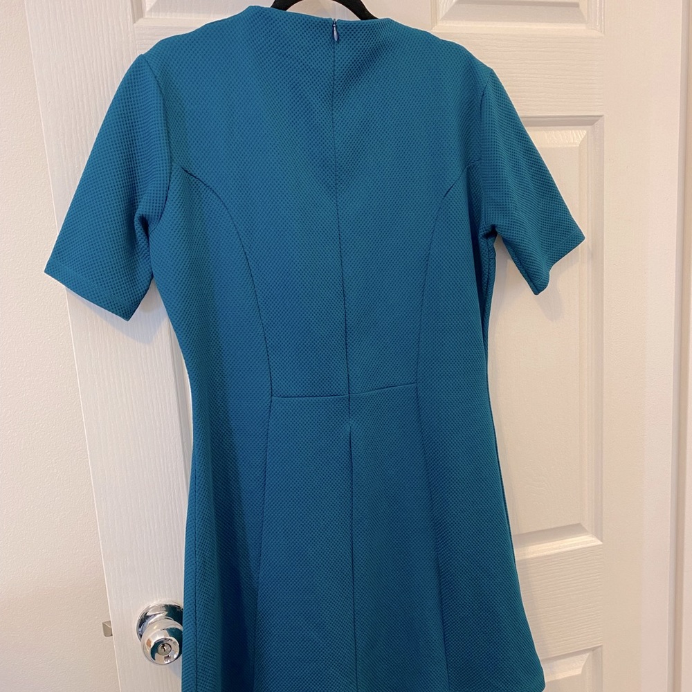 ✨Host Pick✨ ASOS Teal Blue Up Tight Loose Bottom Top Dress - Picture 6 of 10
